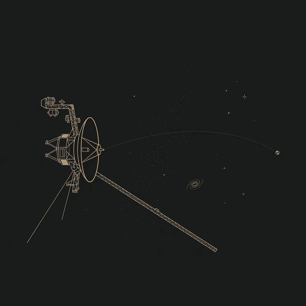 Voyager 1 Traversal in Deep Interstellar Space